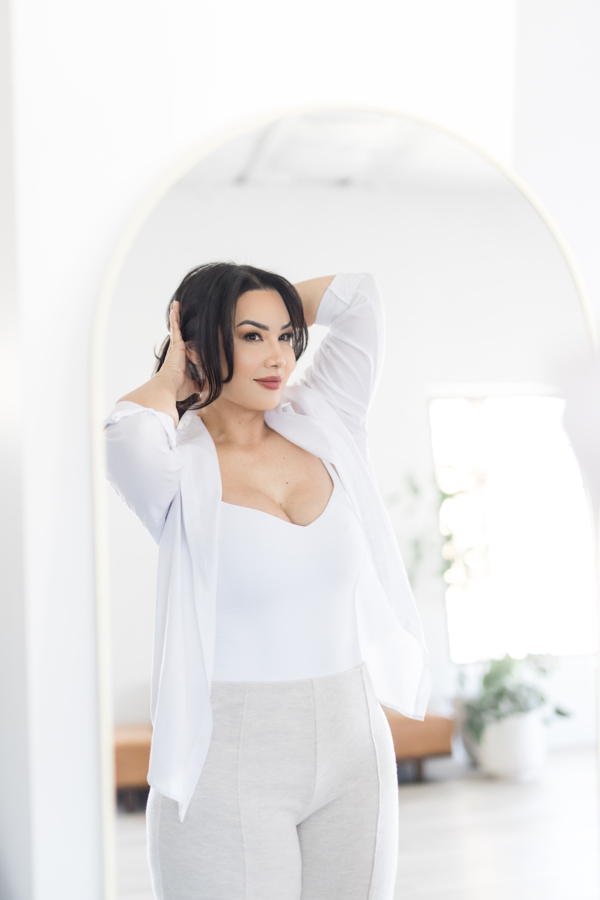 Editorial portrait taken at The Beauty Lab